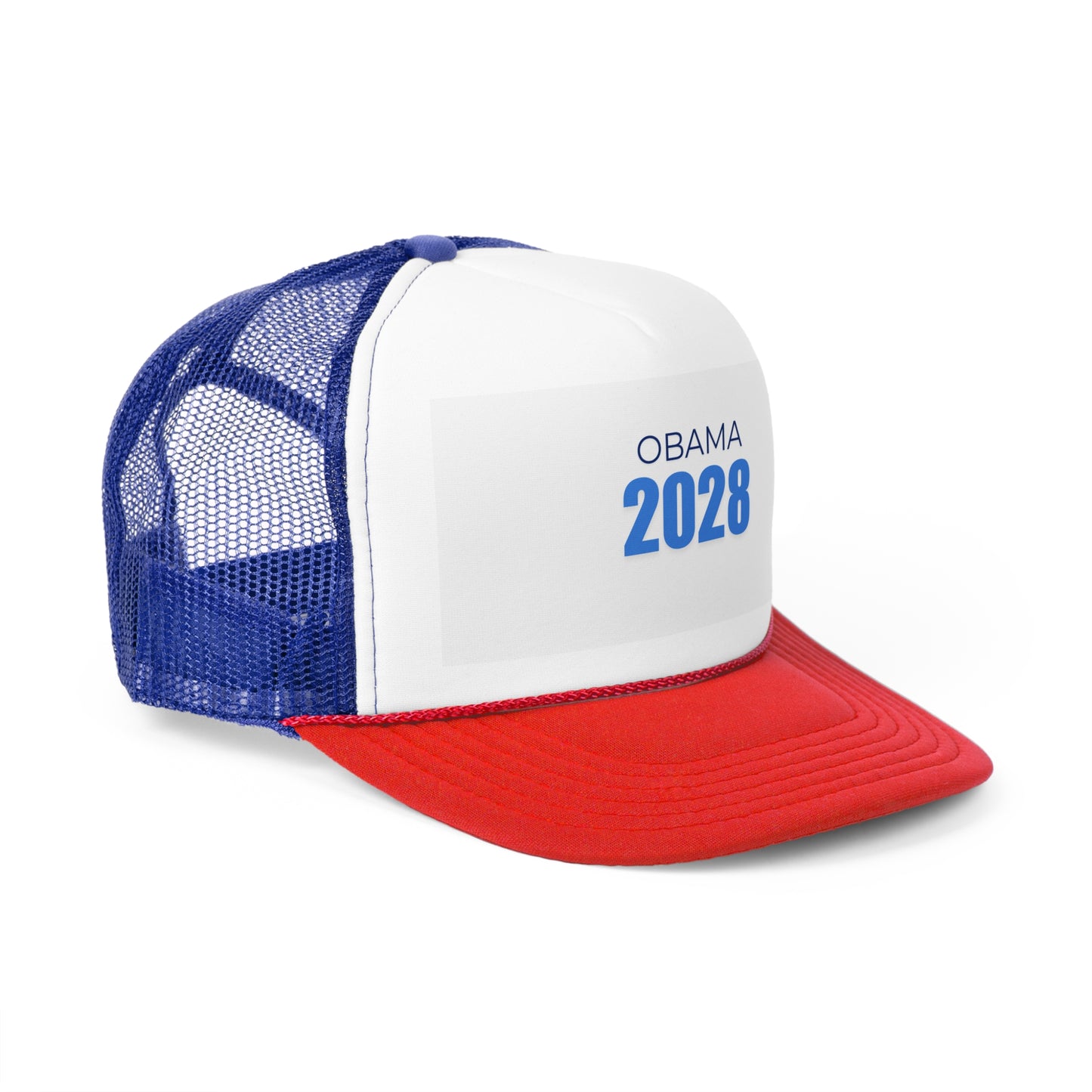 Obama 2028 Trucker Cap | Political Campaign Hat | Retro Style | Gift for Supporters | Fun Accessory for Events